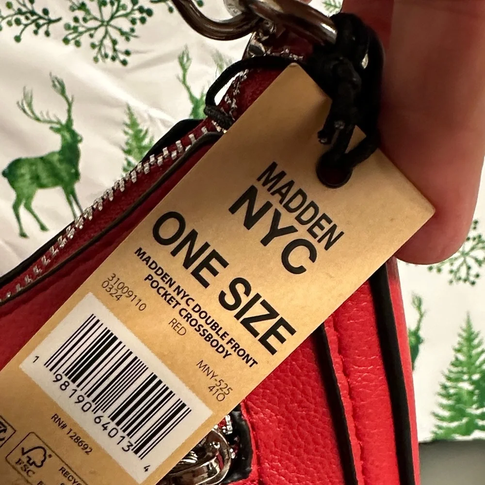 Madden NYC 2 pc set Red Women's Bag - Picture 6 of 7